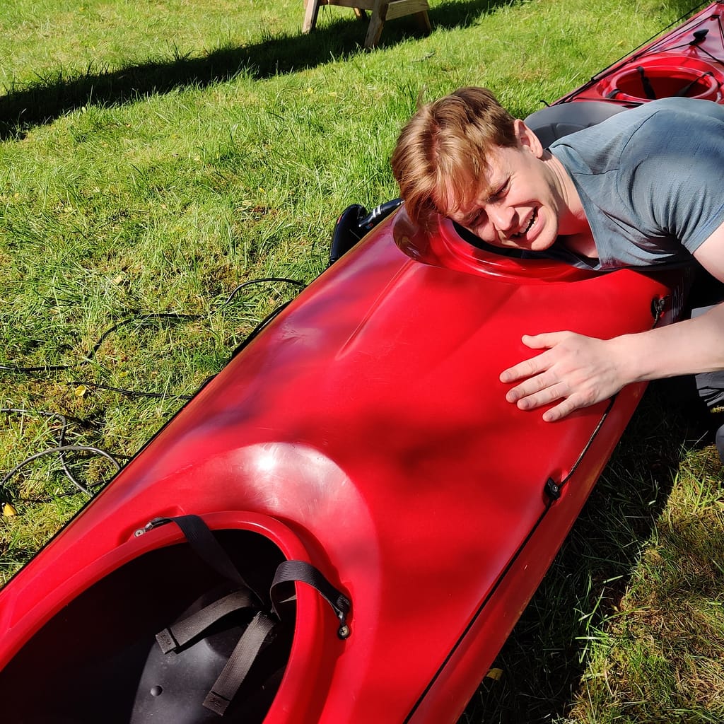 Push out the dent